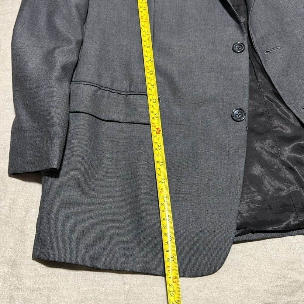 Men gray blazer - Picture 13 of 14